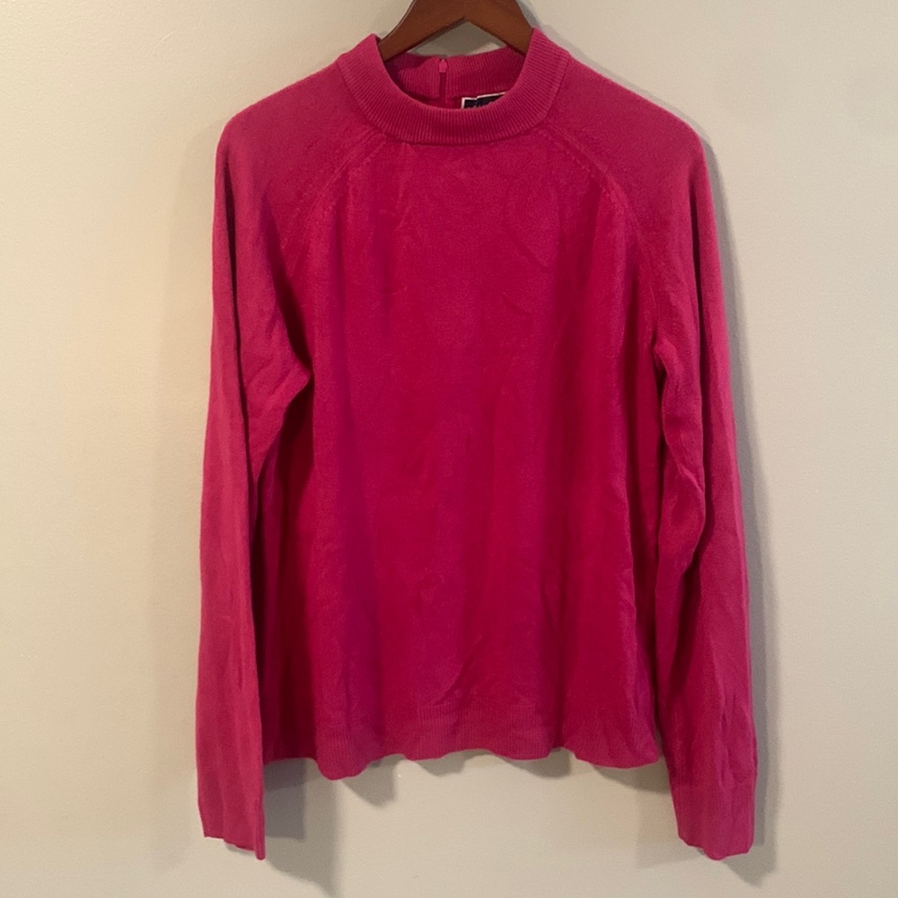 💙2 FOR $15💙NWOT pink mock neck turtleneck sweater